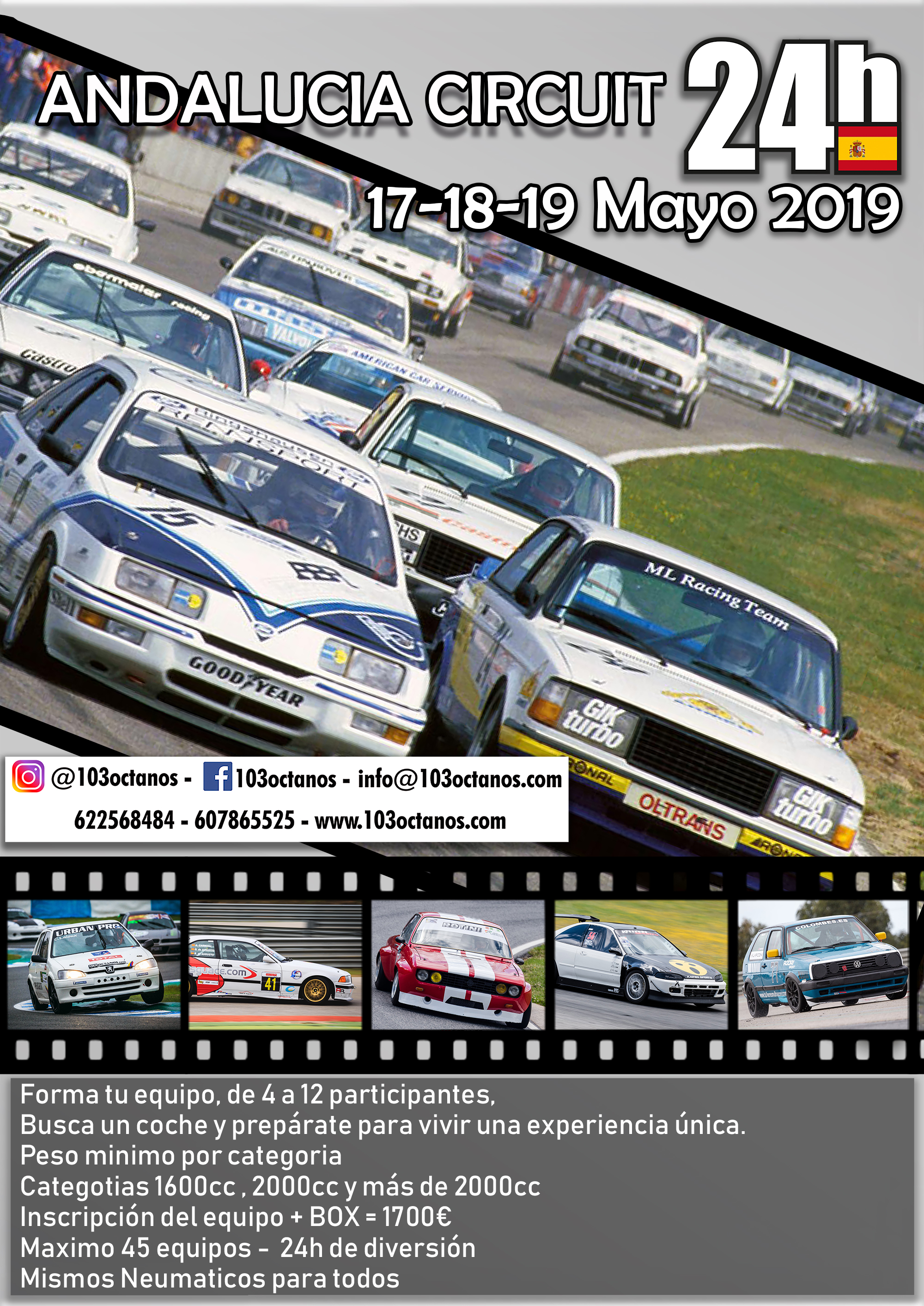 24 Horas Andalucía Circuit 17-18-19 de Mayo 2019