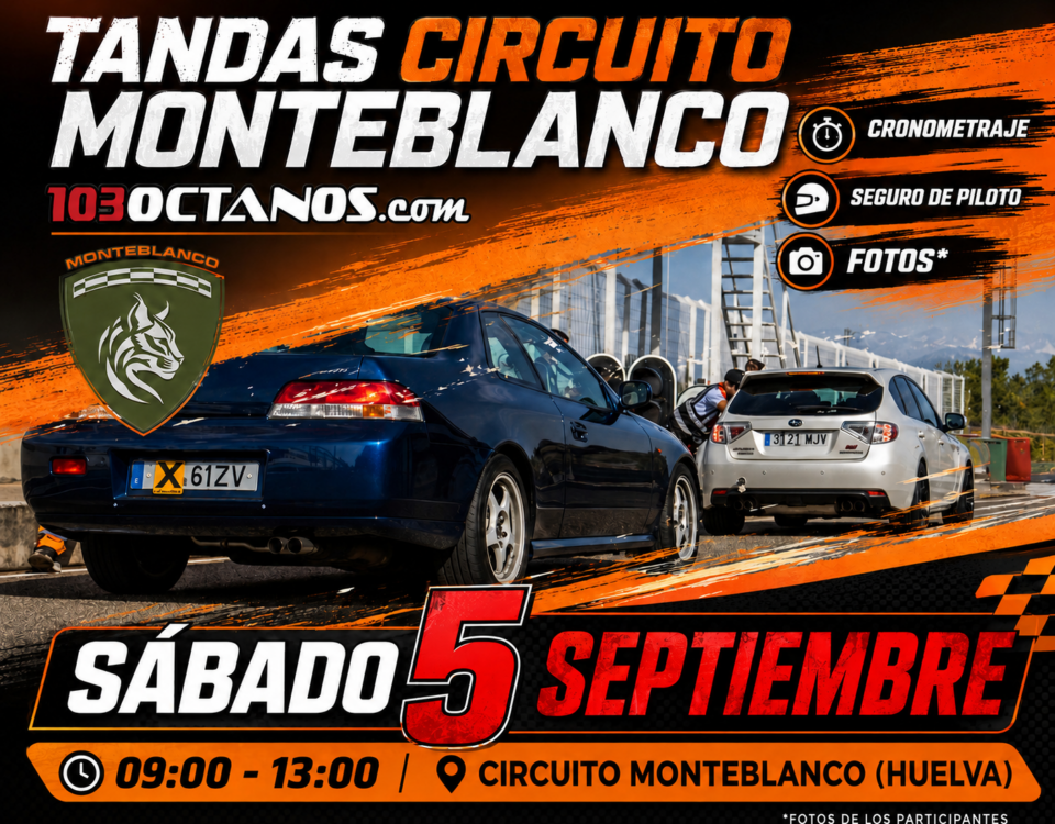 Trackday Circuito Monteblanco 5 Septiembre 2026